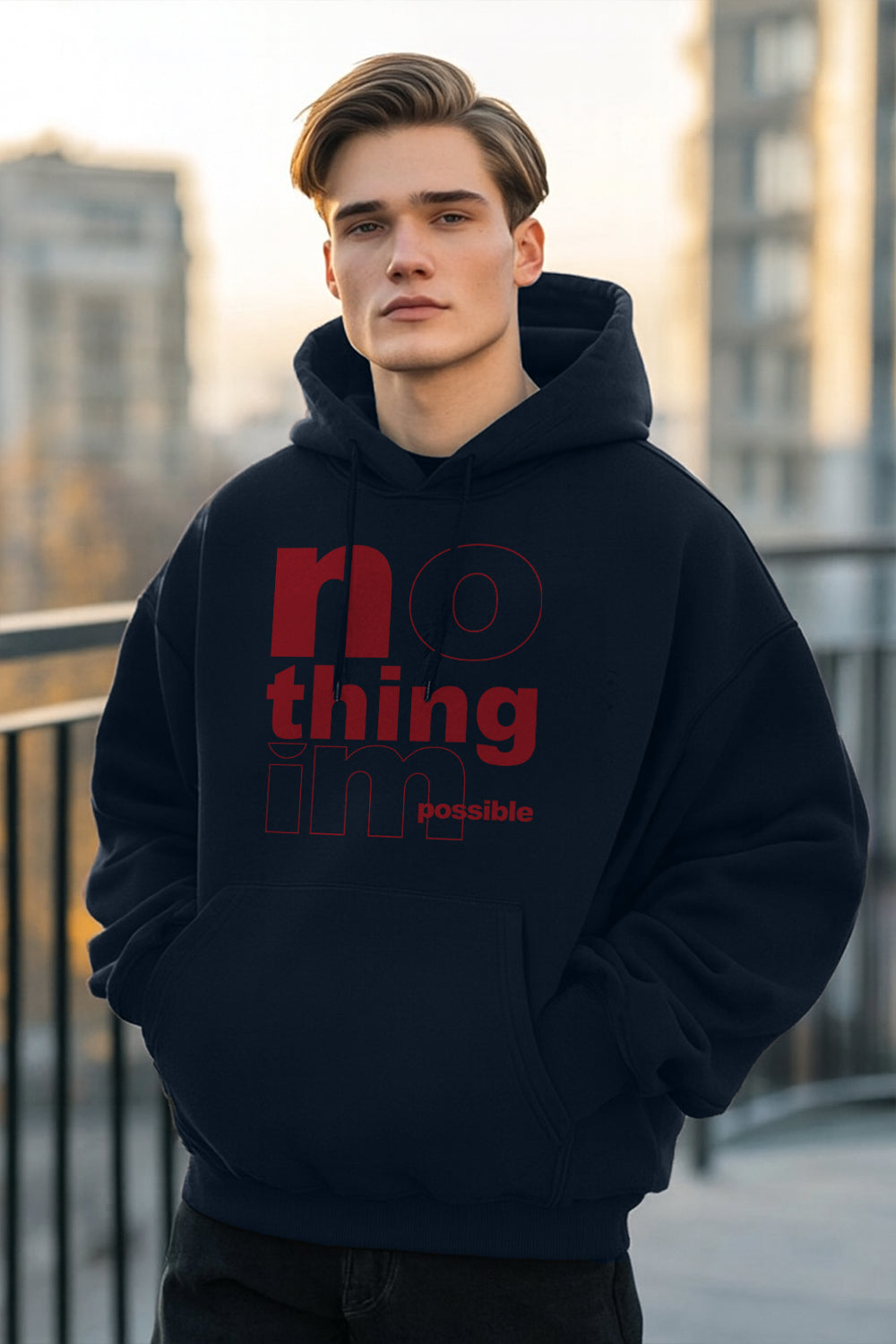 Nothing Impossible Oversized Hoodie