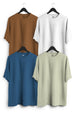 Oversized Tees - 4-Pack