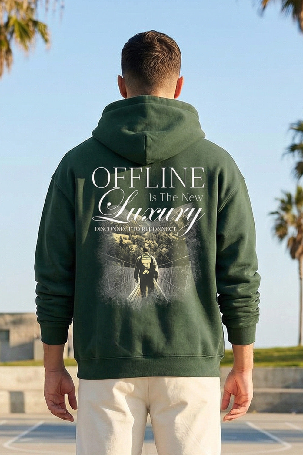 Offline is the new Luxury Oversized Hoodie