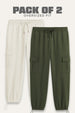 2-Pack Oversized Cargo Joggers