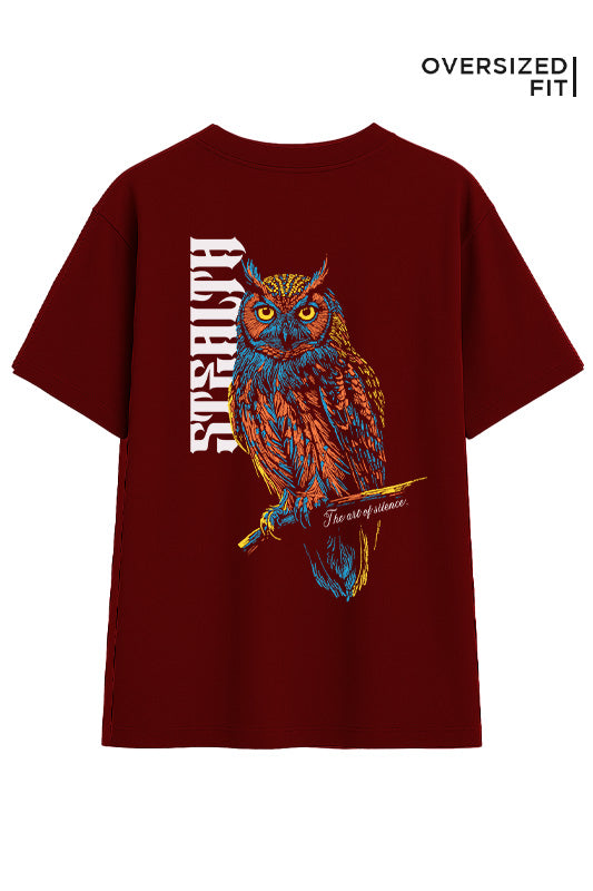 The art of silence Oversized Fit Women Tee
