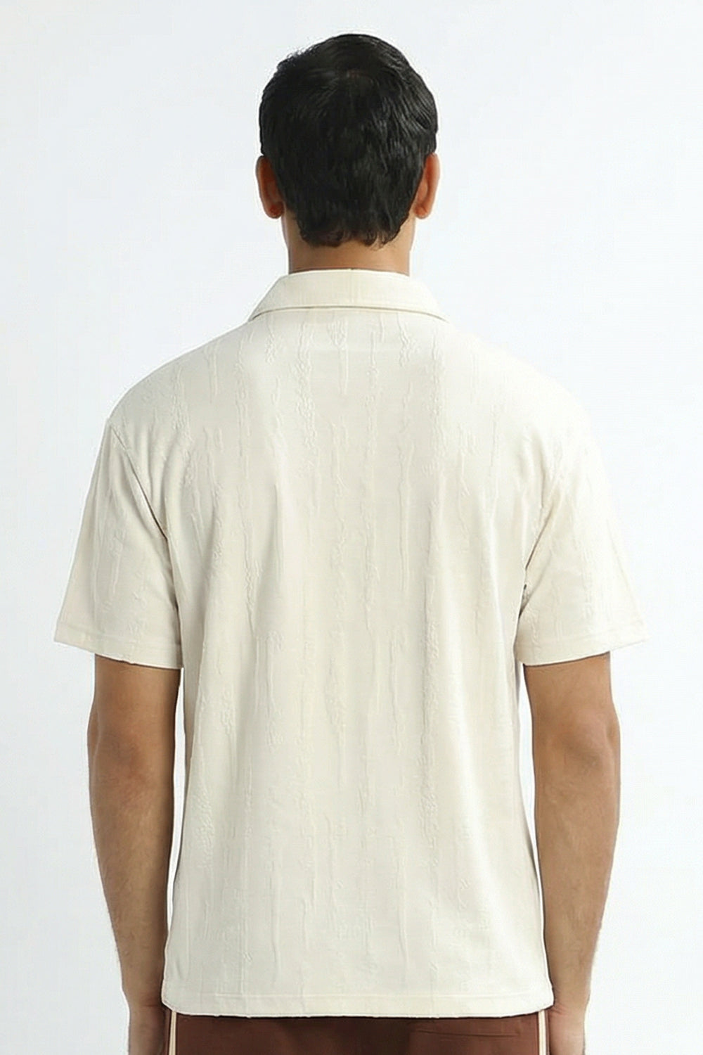 Vista Zip Textured Polo