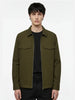Zip Open Cotton Twill Jacket