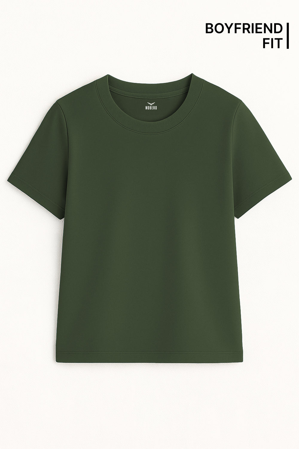 Boyfriend Fit Cotton T-Shirt