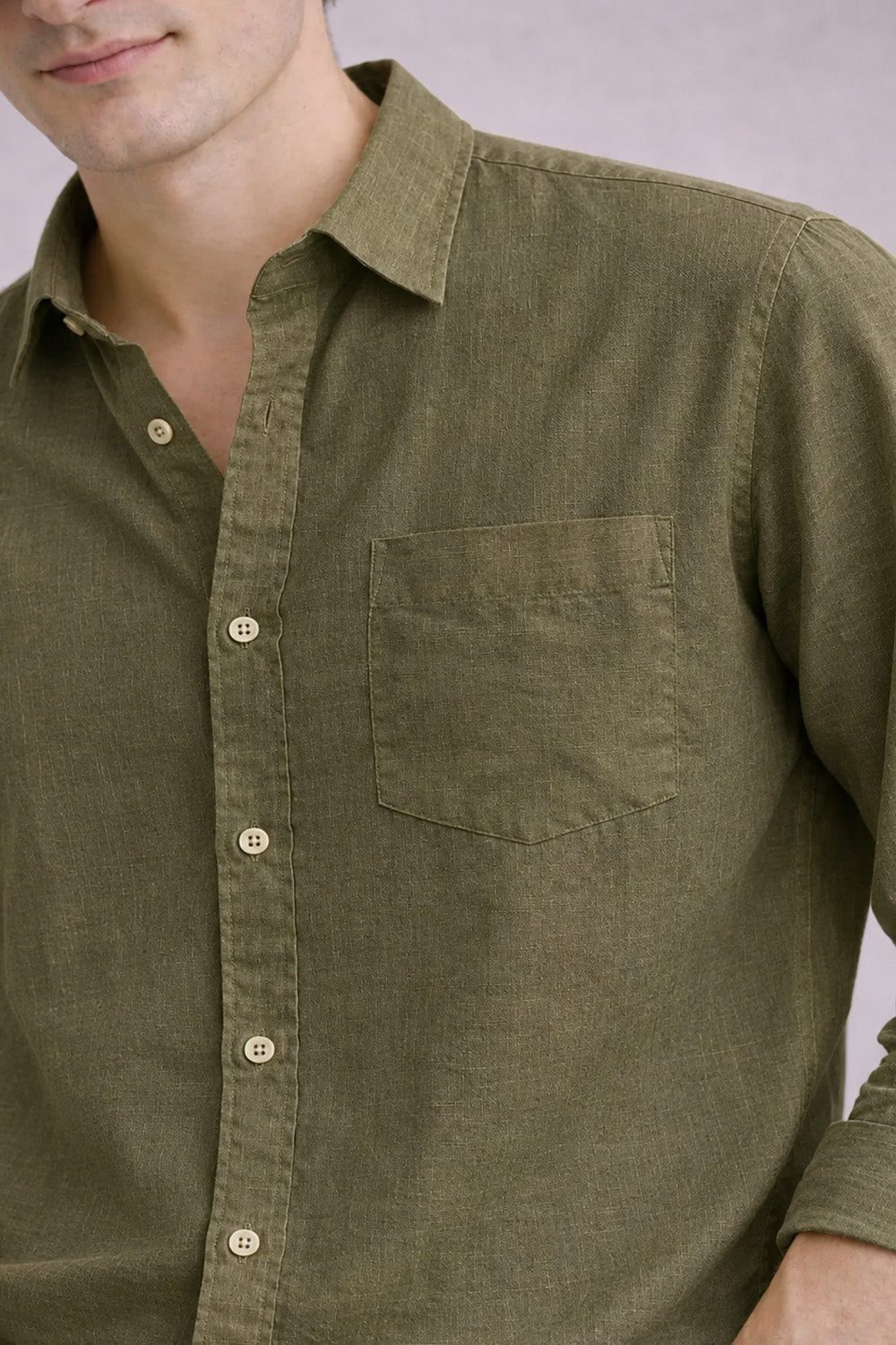 Breezy Linen Cotton Blend Shirt