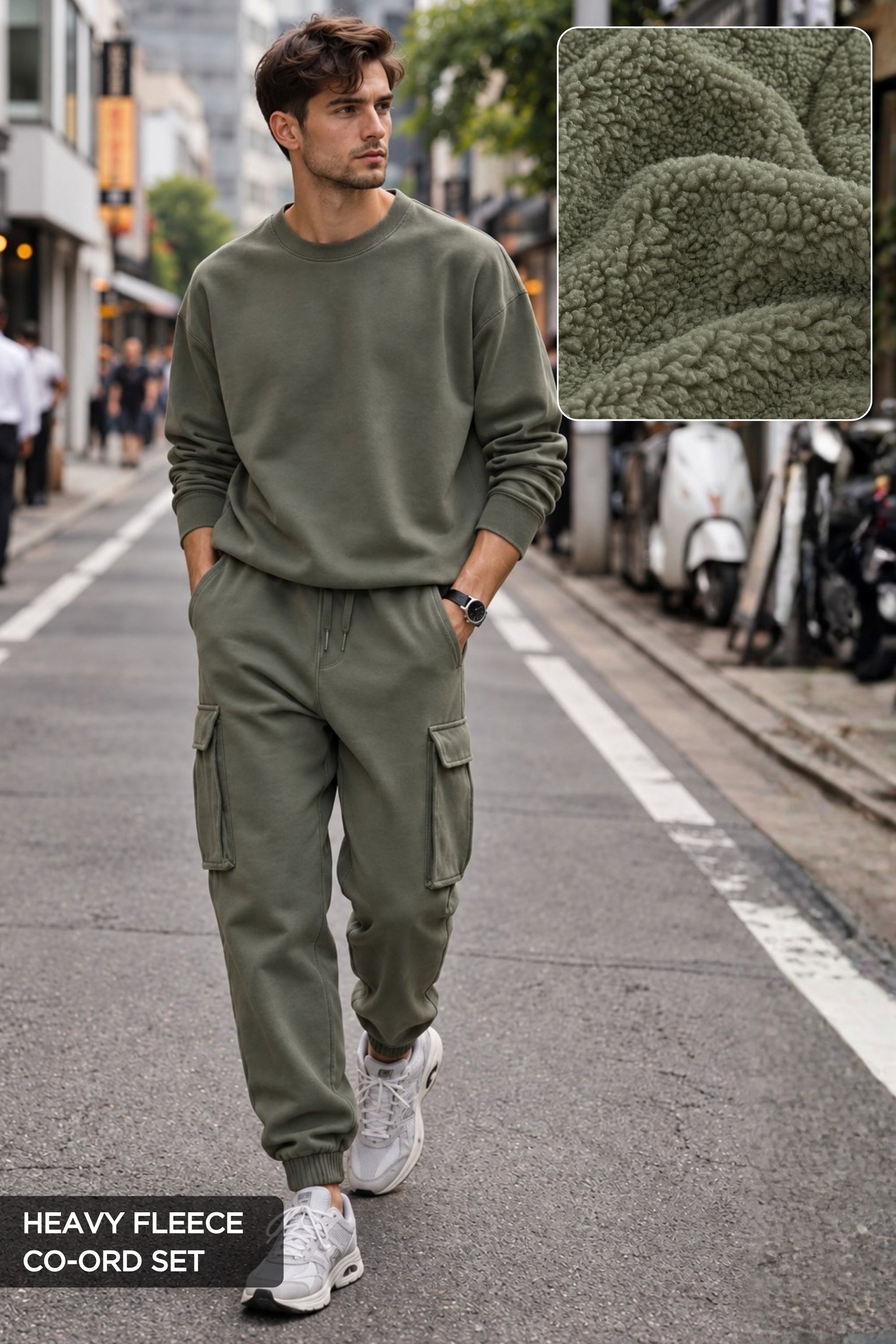 Heavy Duty Oversized Sweatshirt Co-ord