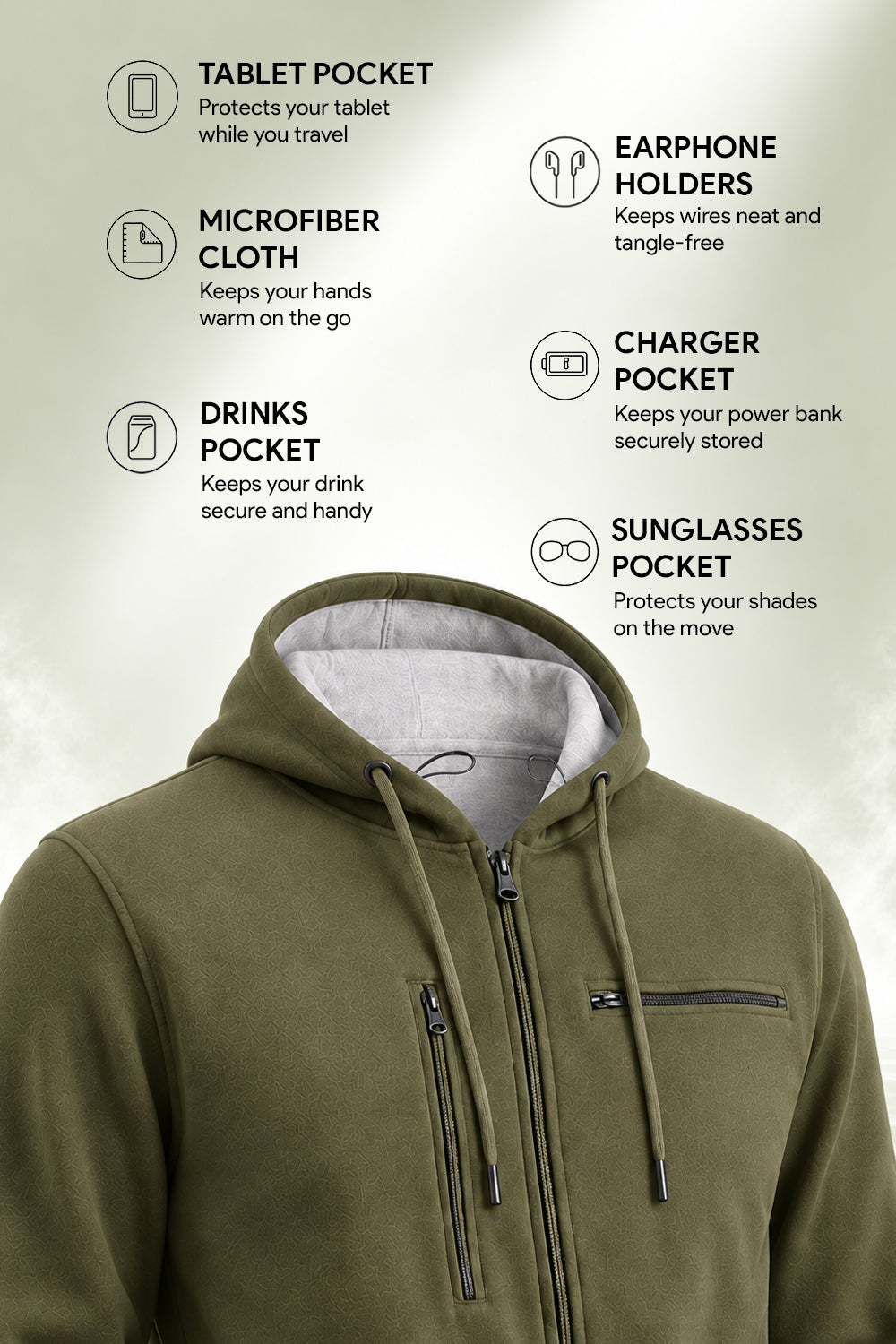 Wanderer - Travel Hoodie