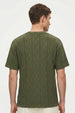 Textured Oversized T-Shirt