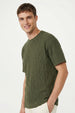 Textured Oversized T-Shirt