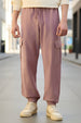 Cotton Twill Cargo Joggers