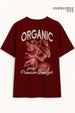 Organic Juicy Oranges Oversized Fit Women Tee