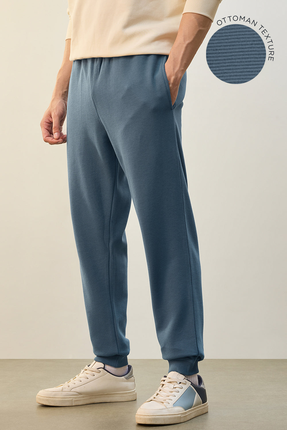 Ottoman Textured Joggers