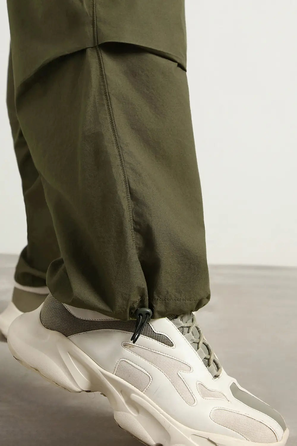 Oversized Parachute Cargo Pants