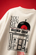 Vinyl Echo Oversized T-Shirt