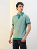 Zip Collar Knit Polo