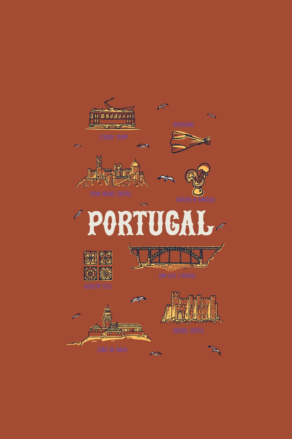 Portugal Oversized T-Shirt