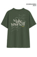 Make Yourself Oversized Fit Women Tee
