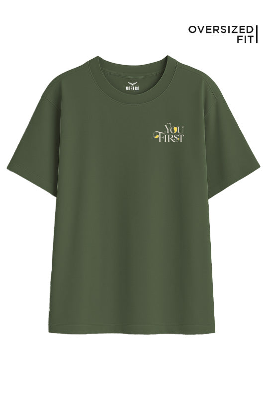 Make Yourself Oversized Fit Women Tee