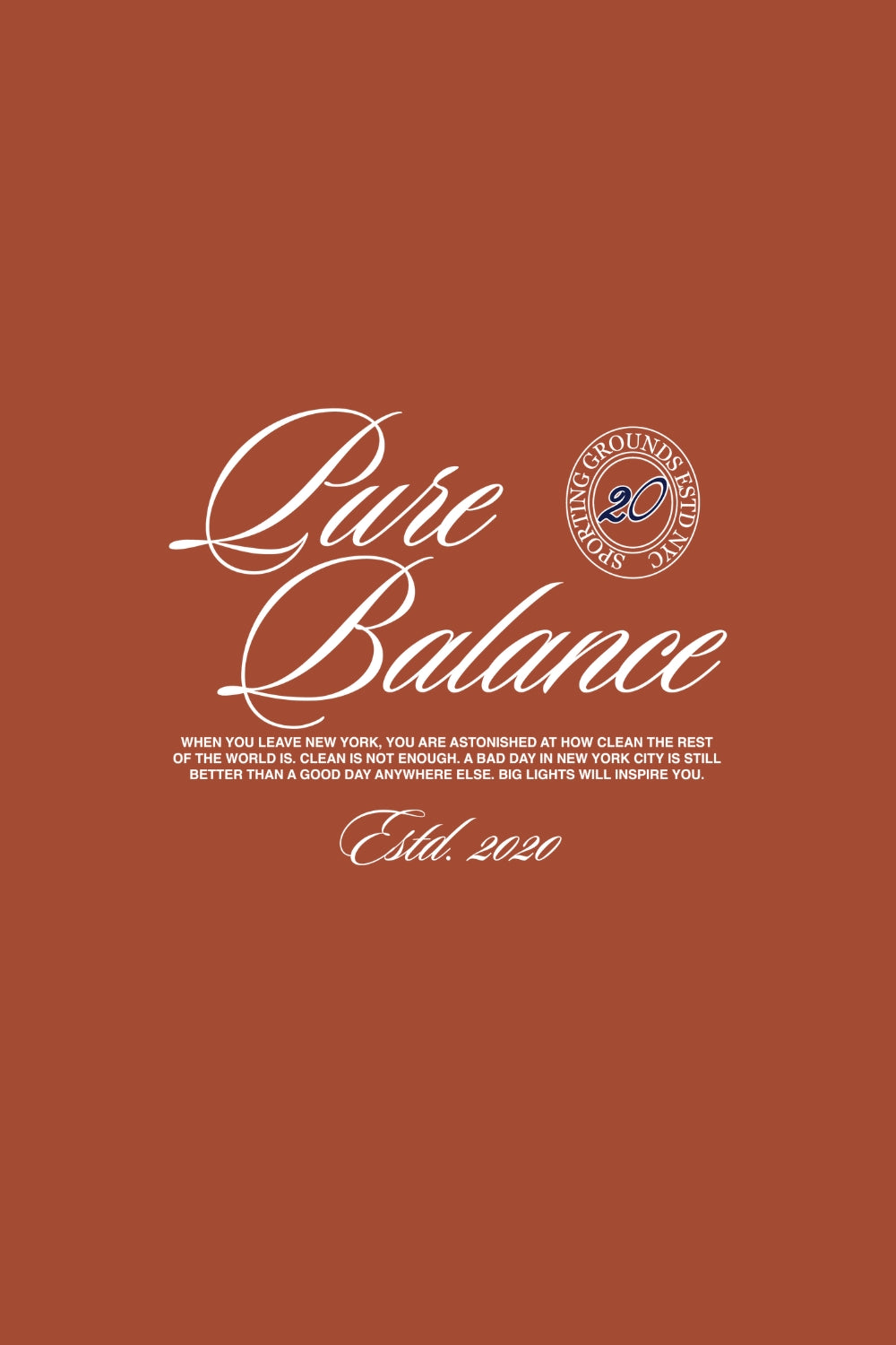 Pure Balance Oversized T-Shirt