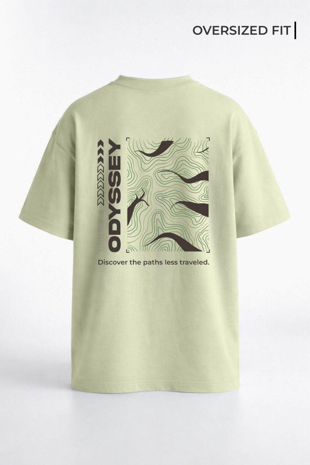 Paths Less Travelled Oversized T-Shirt