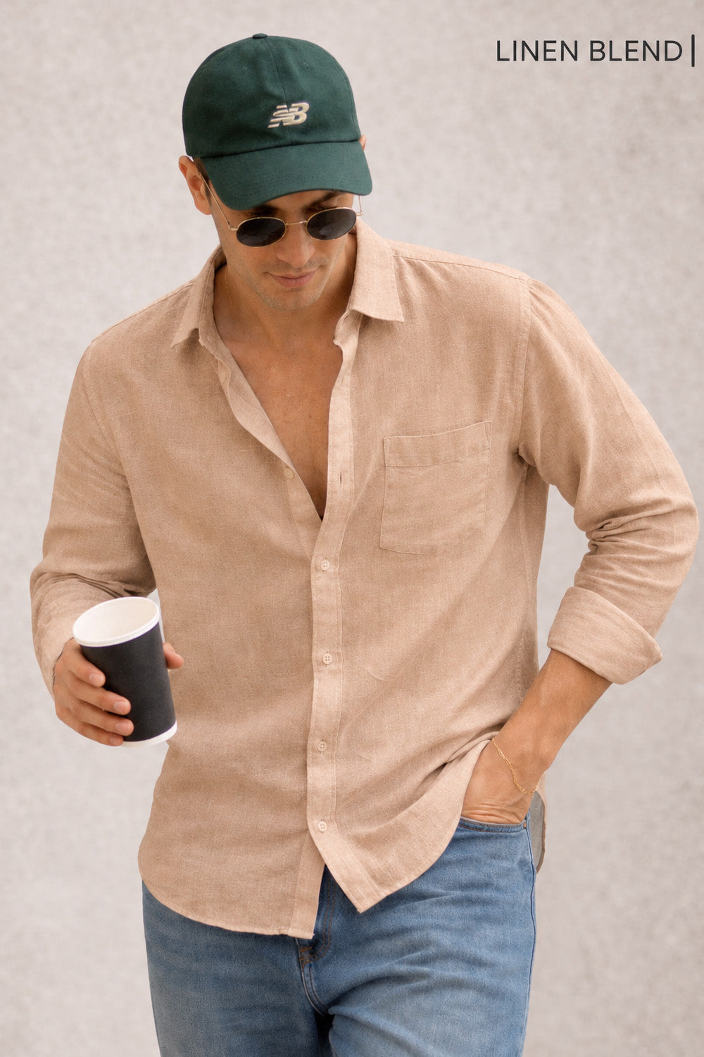 Breezy Linen Cotton Blend Shirt
