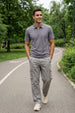 Zip Collar Polo T-Shirt