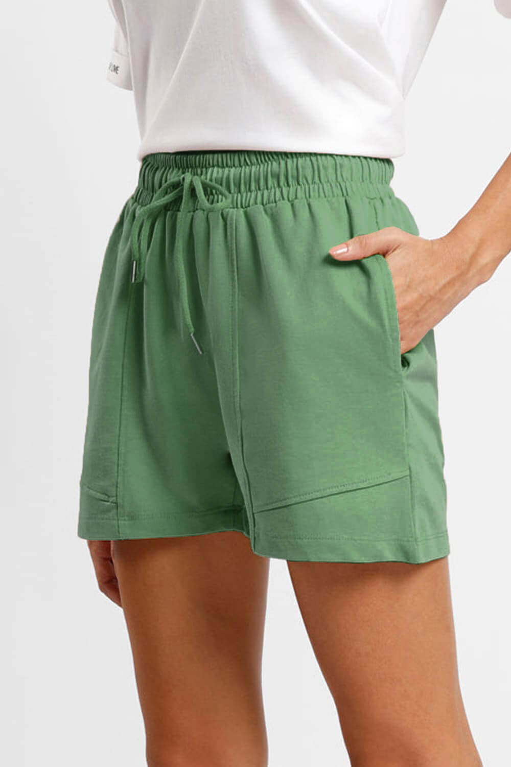 Pin-tuck Women Shorts
