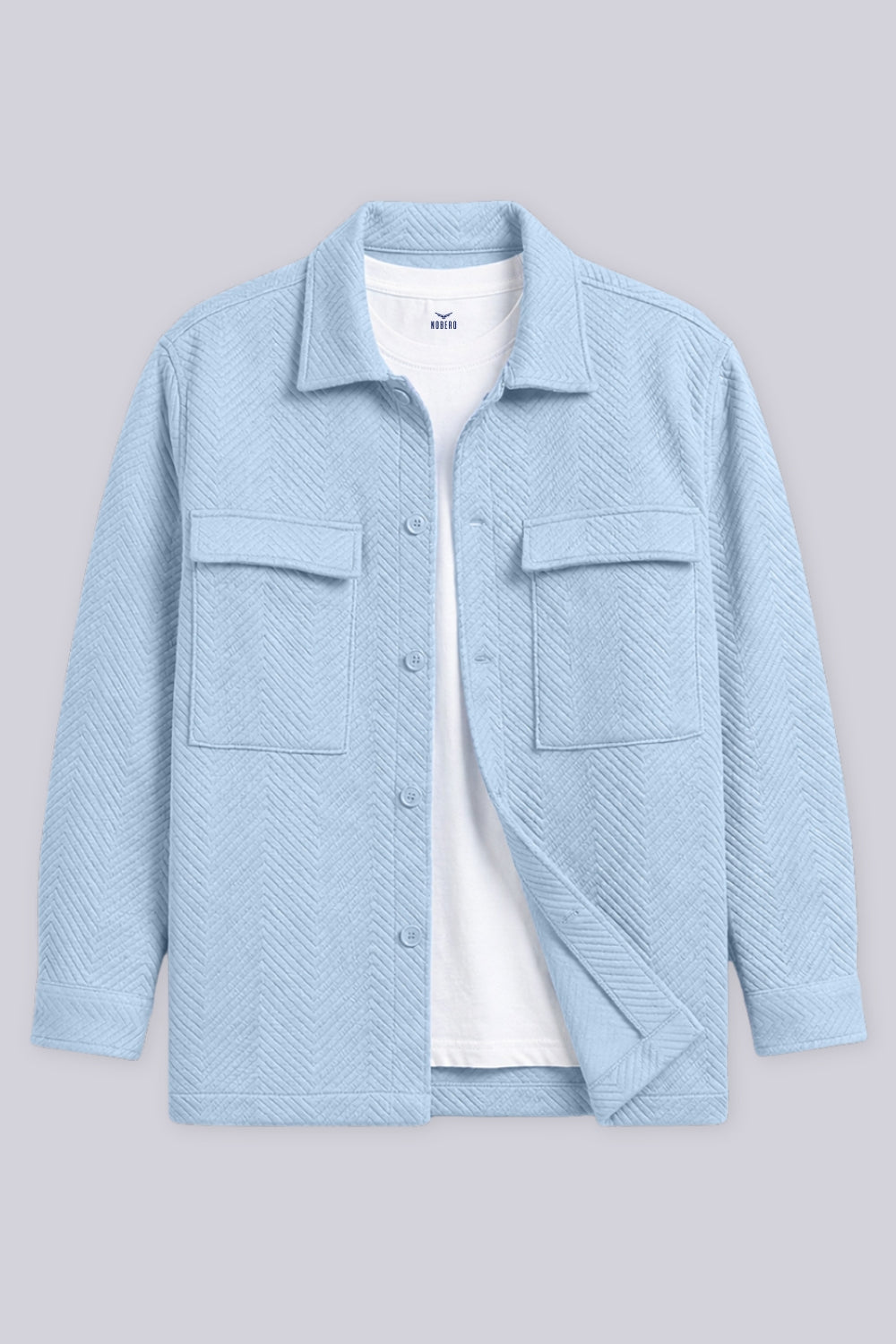 Textured Relax Fit Shacket