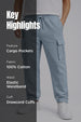 Relaxed Fit Cargo Joggers