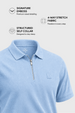Travel Zip Polo T-Shirt