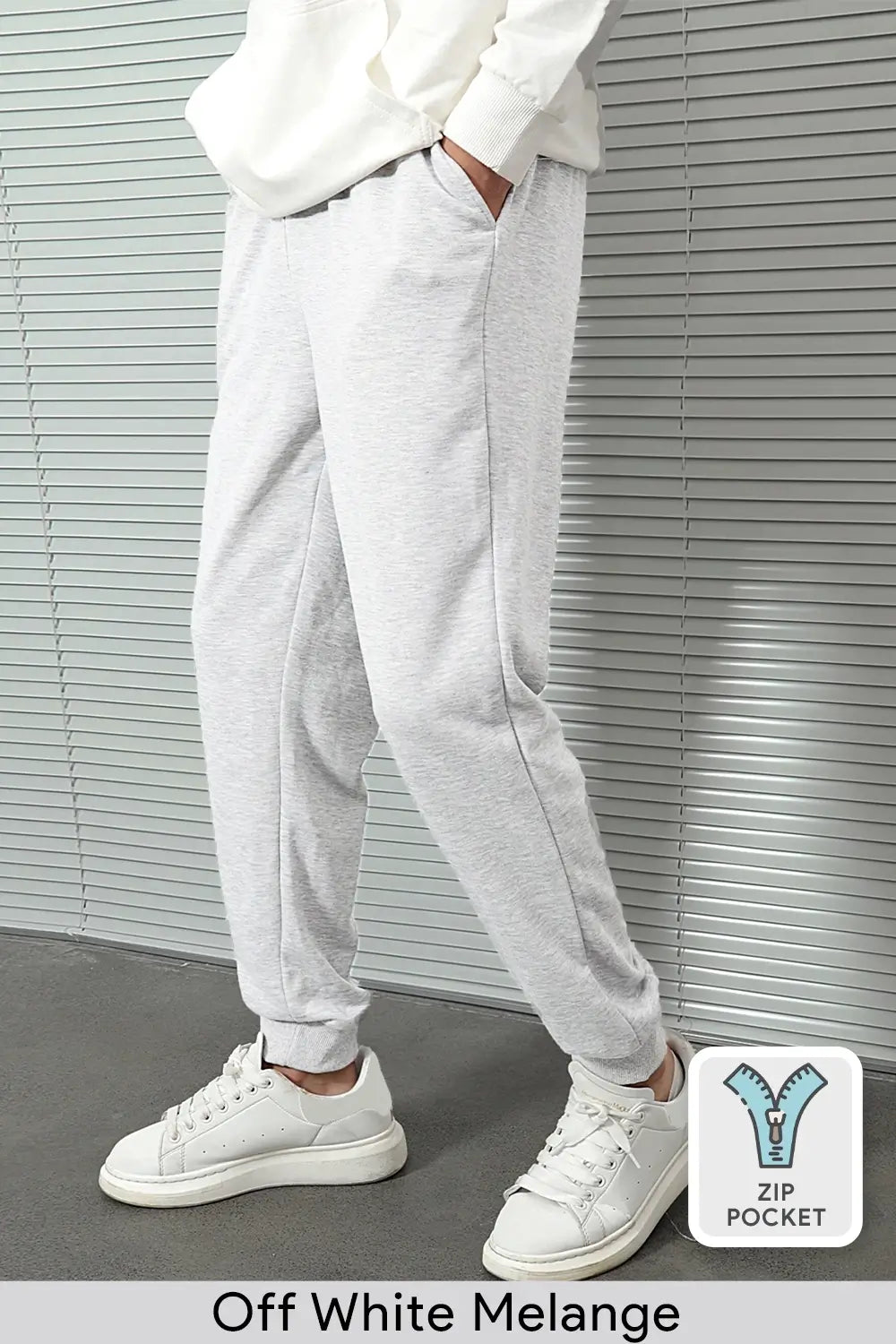 Zip-Pocket Joggers Men