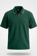 Zip Collar Polo T-Shirt