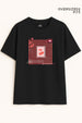 Red Stripes With Cherry Oversized Fit Women Tee