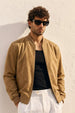 Refined Suede Bomber