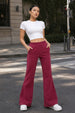 Flared Terry Pants