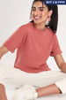 Oversized Rib-Knit Top