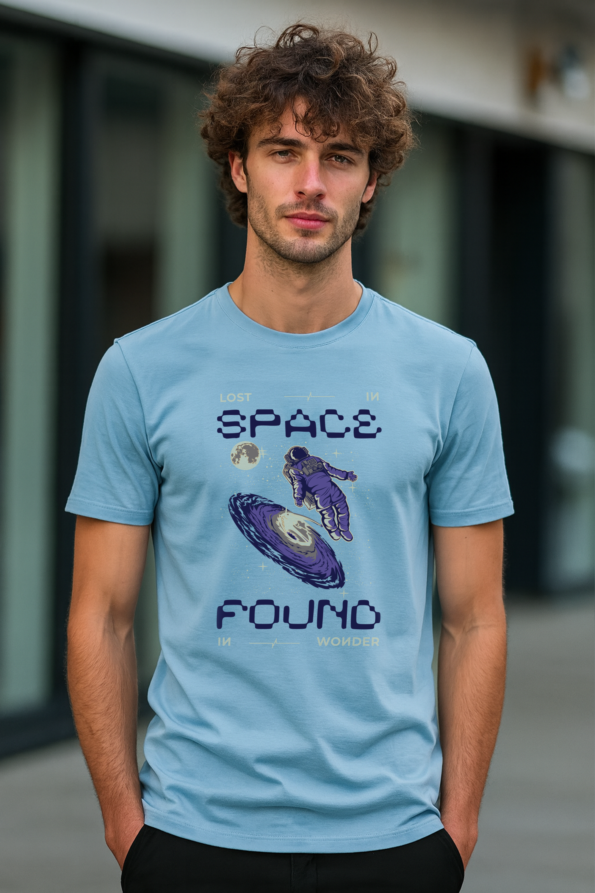 Space Found Classic Fit T-Shirt