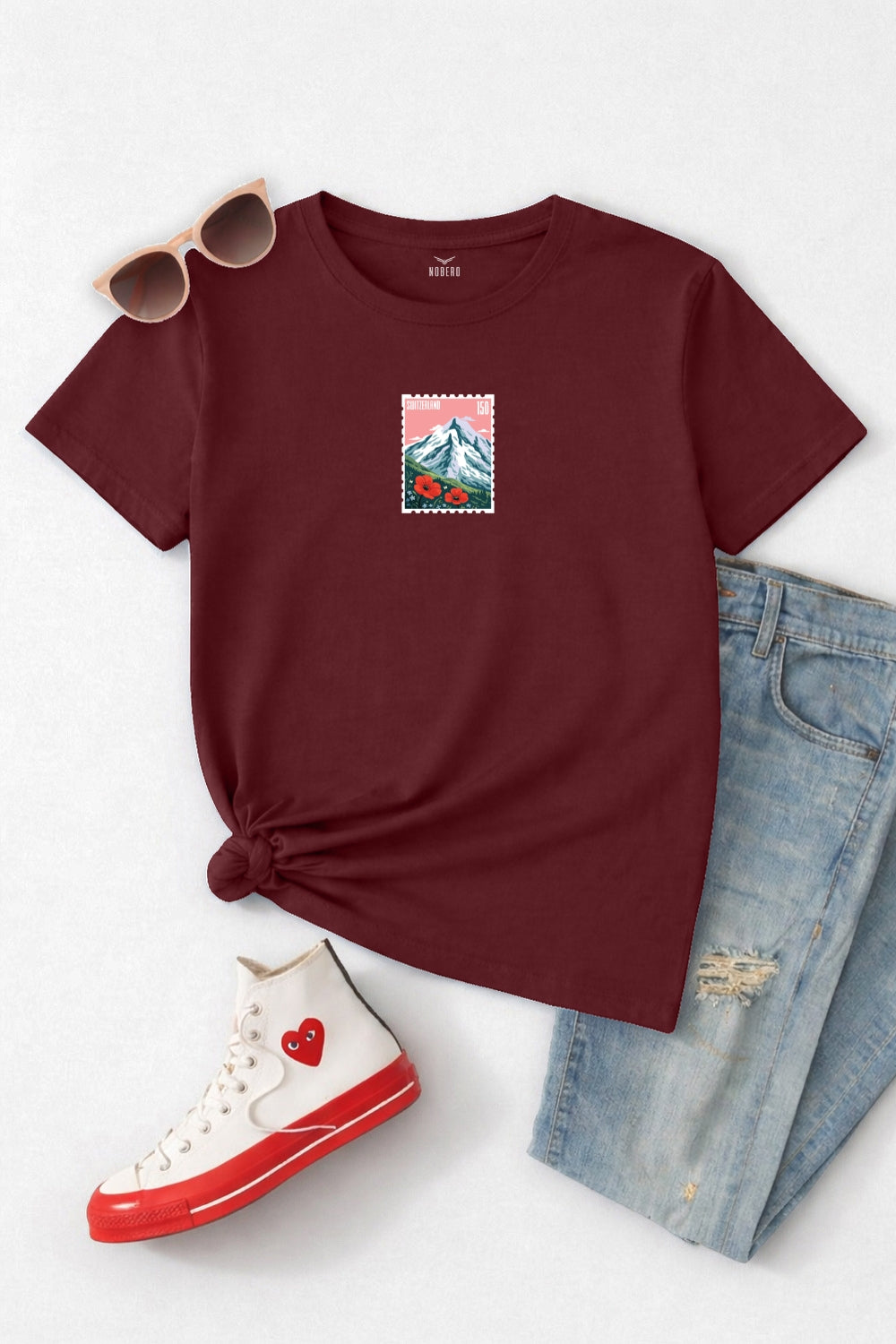 Switzerland Women Classic Fit Tee