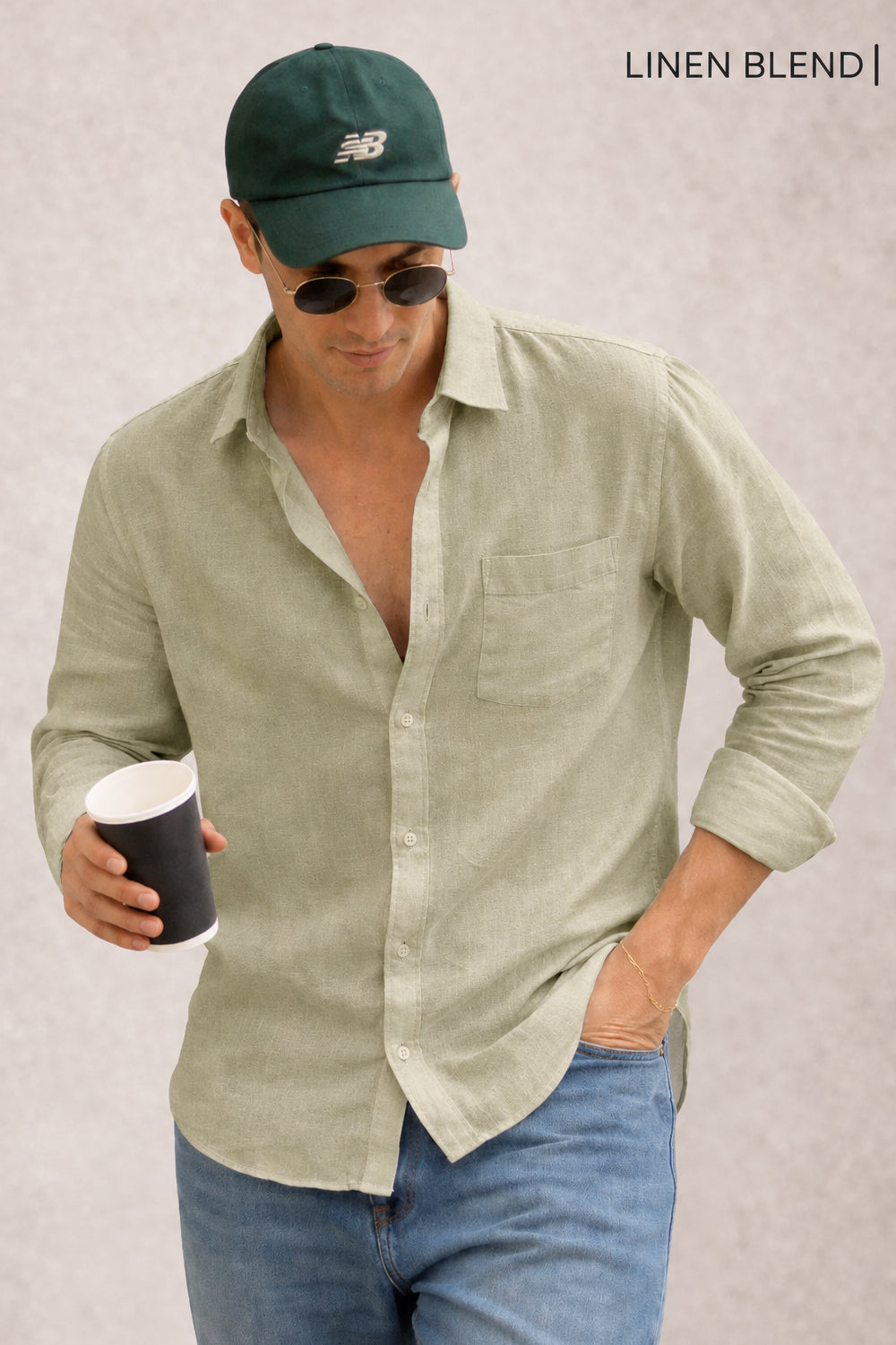 Breezy Linen Cotton Blend Shirt