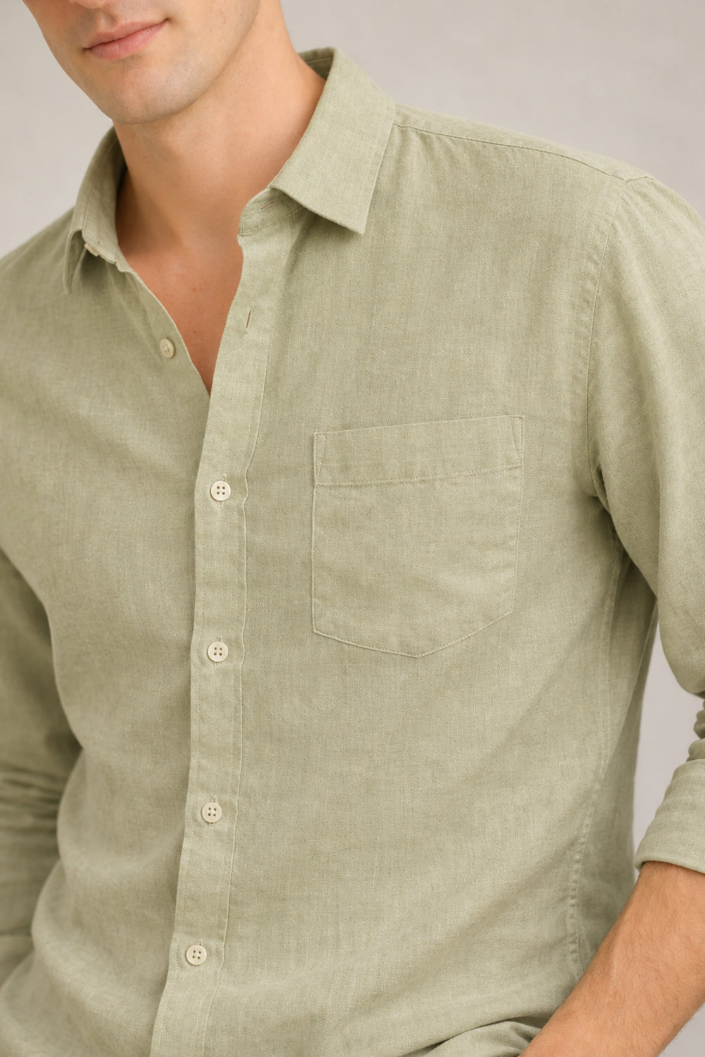 Breezy Linen Cotton Blend Shirt