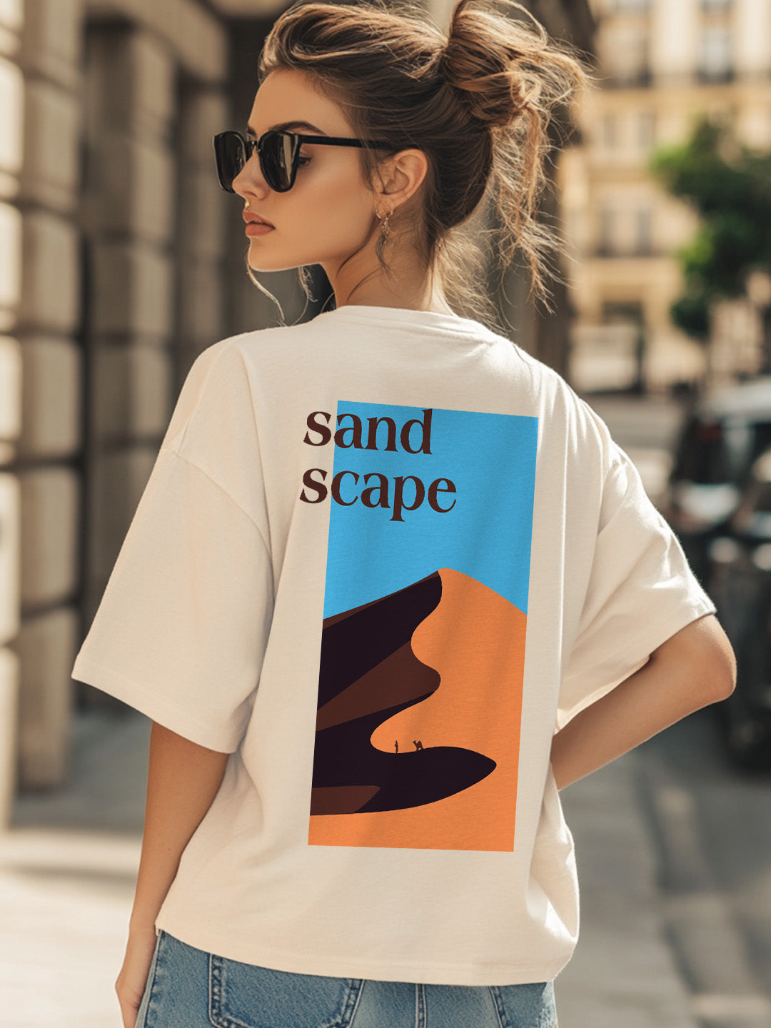 Sandscape Oversized T-Shirt