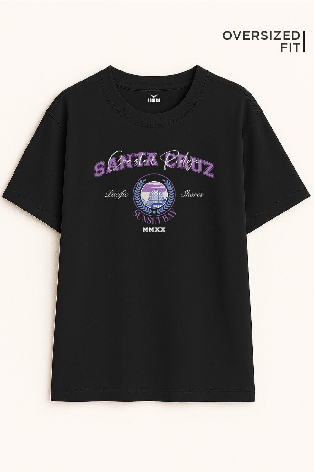 Santa Cruz - Sunset Bay Oversized Fit Women Tee