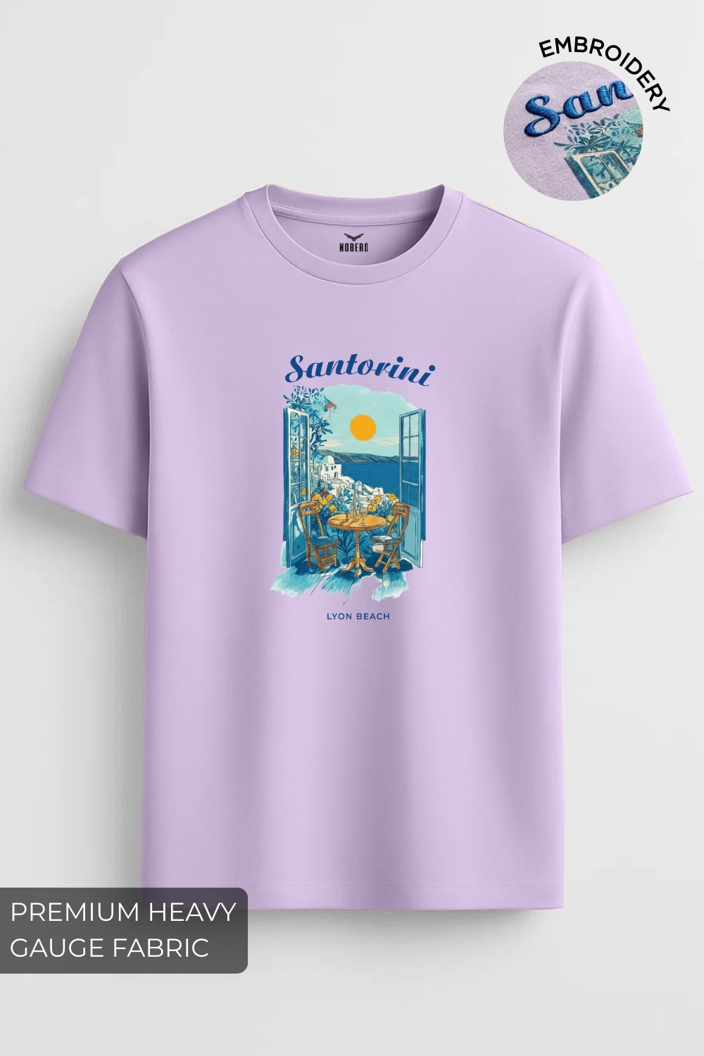 Santorini Lyon Beach Premium T-Shirt