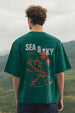 Sea & Sky Oversized T-Shirt