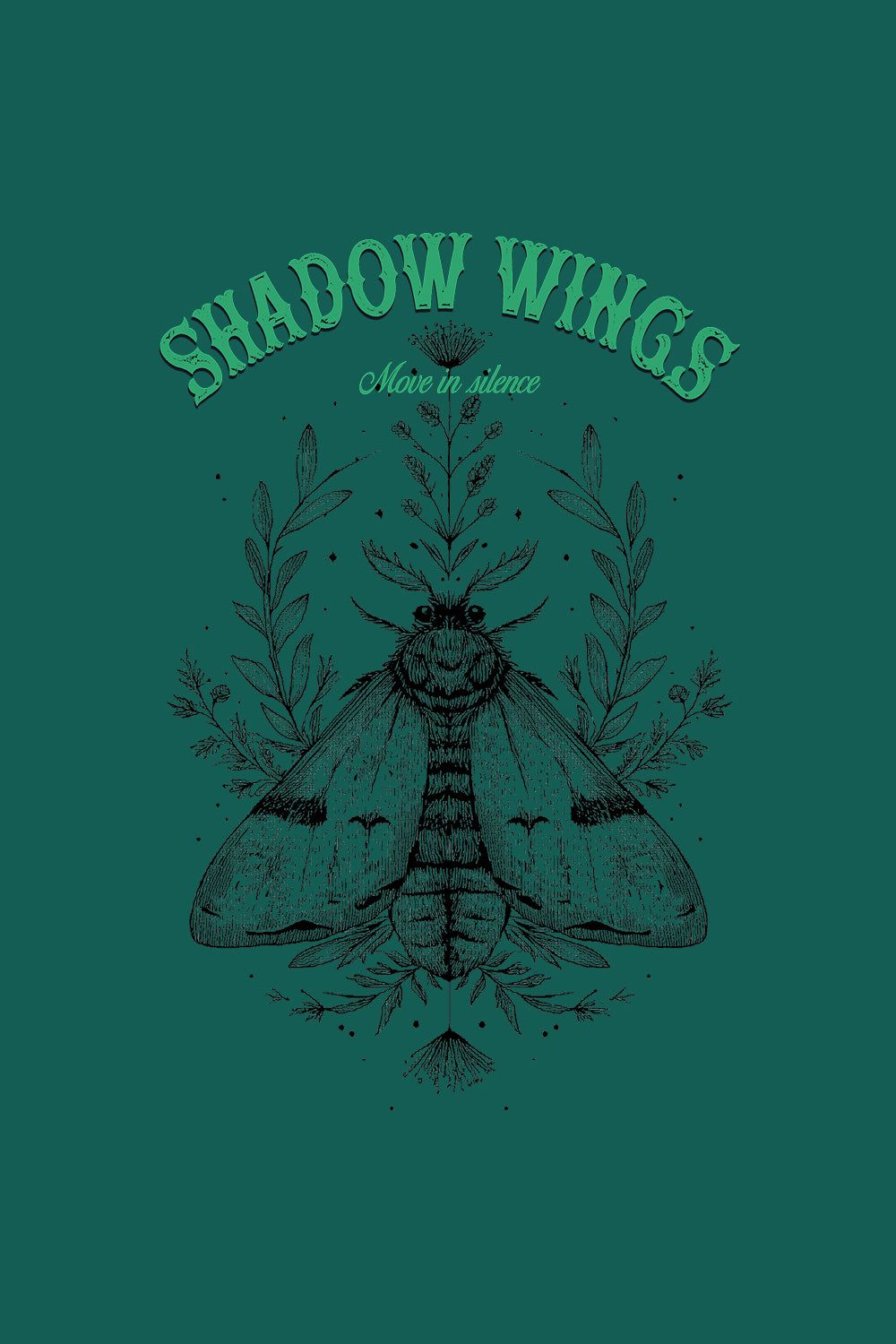 Shadow Wings Oversized T-Shirt