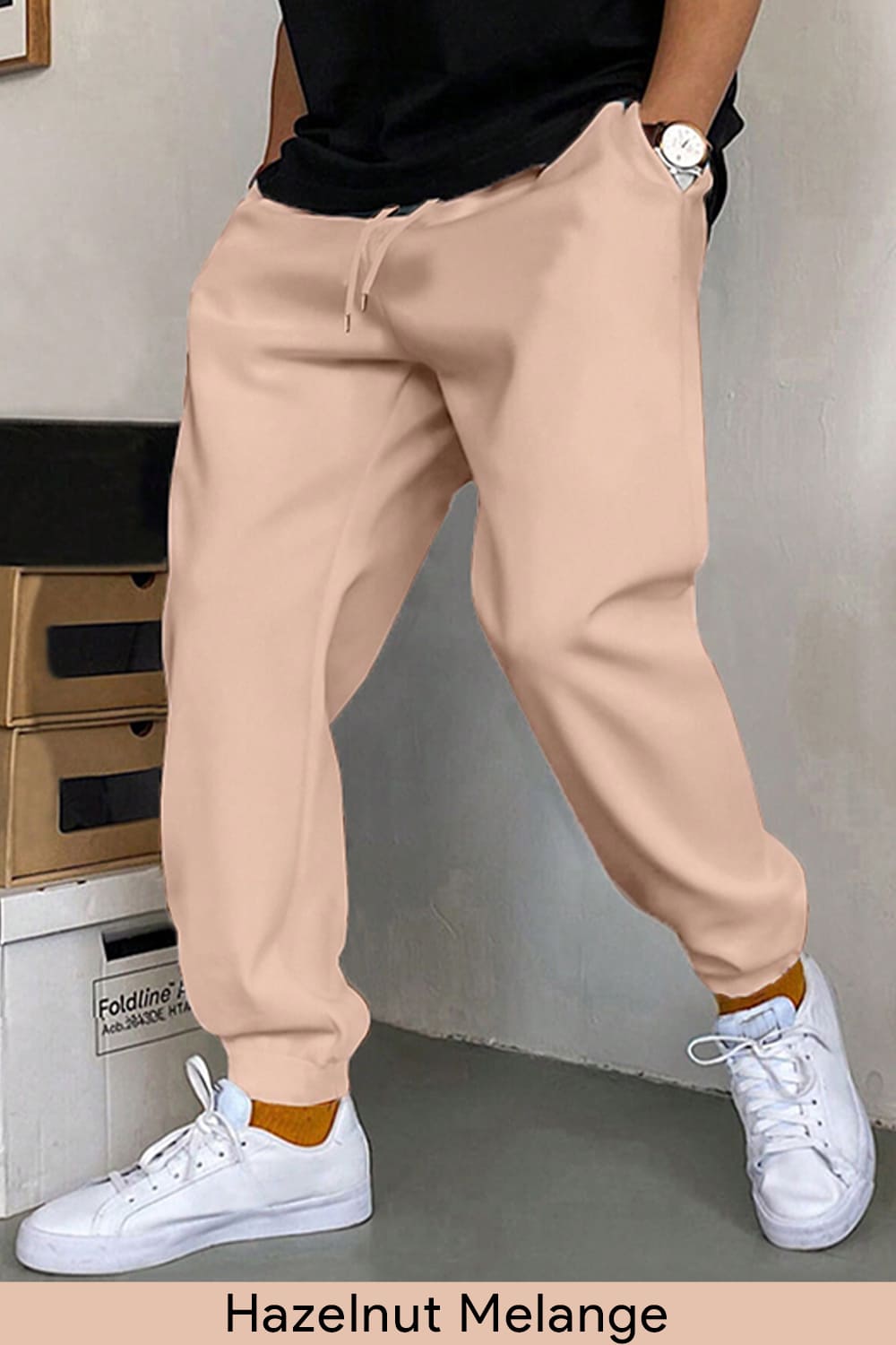 Solid Joggers - Men