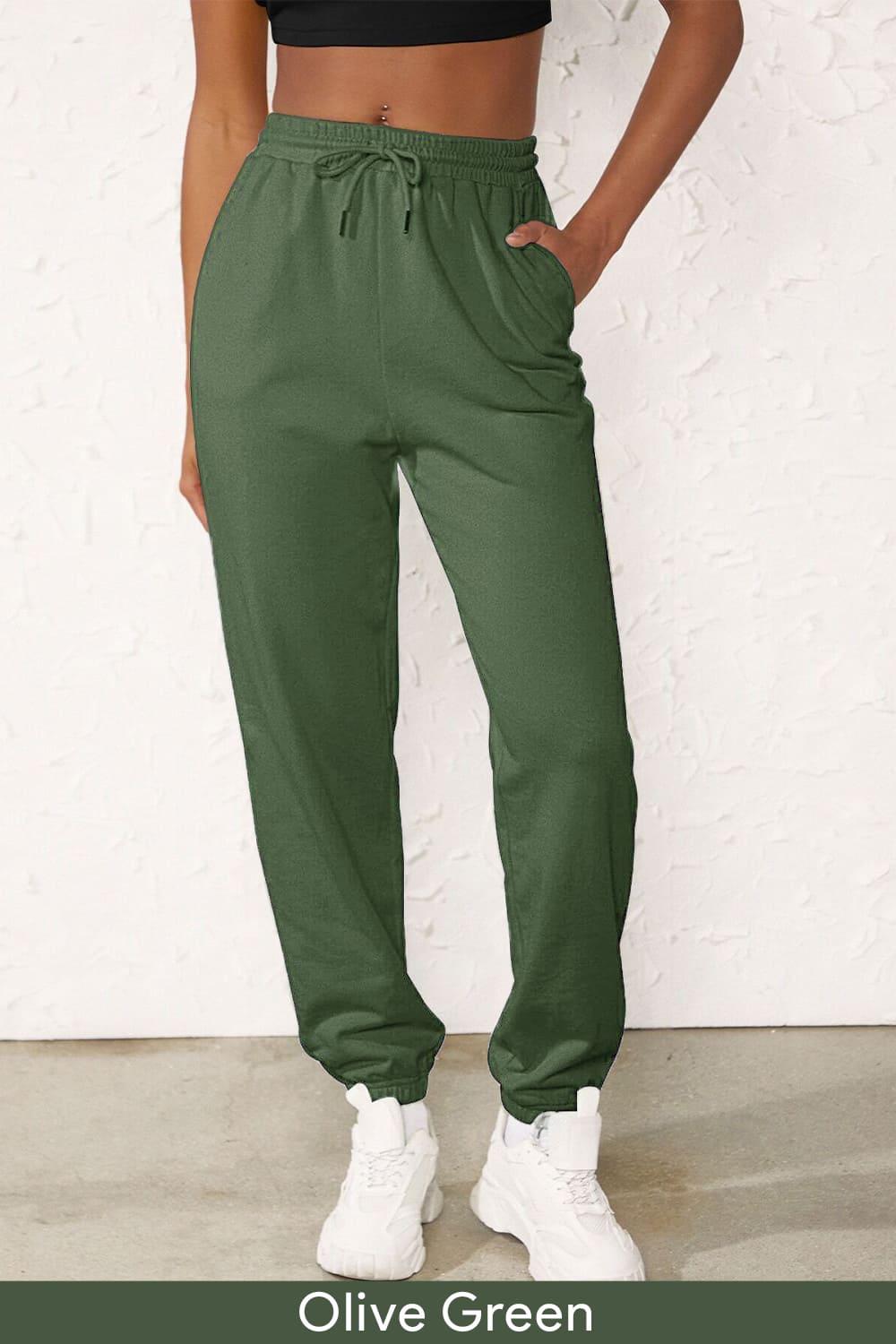 Solid Joggers - Women