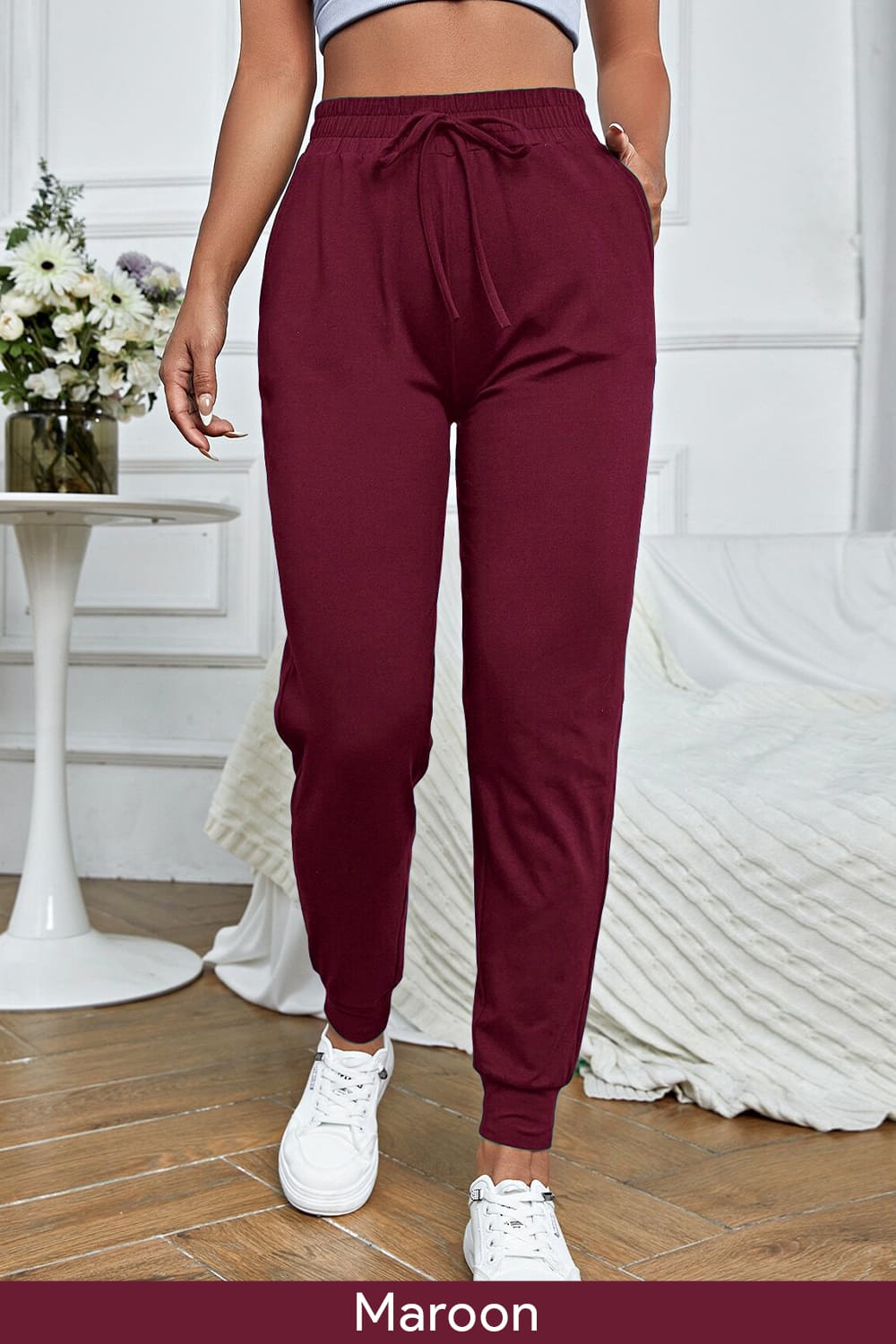 Solid Joggers - Women