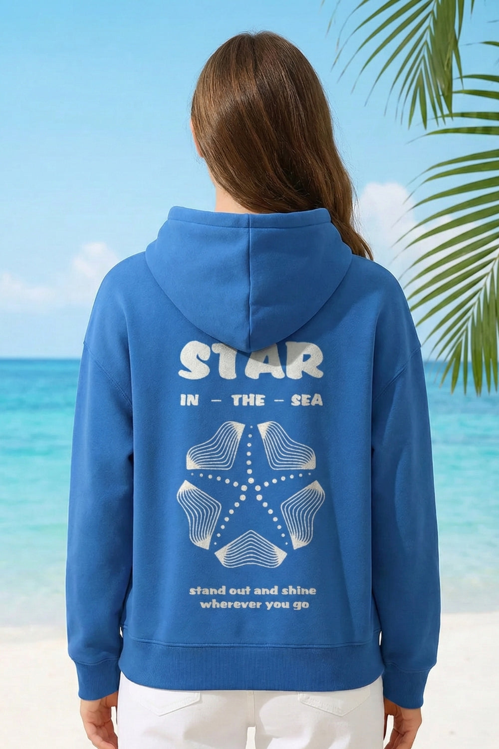 Unisex Star Oversized Hoodie