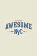 State Of Awesome NYC Women Classic Fit Tee